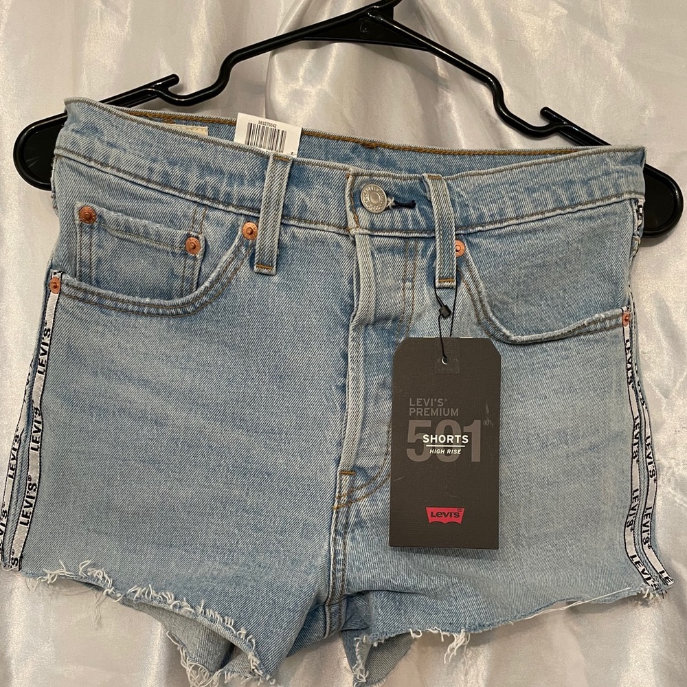 Light blue Jean shorts